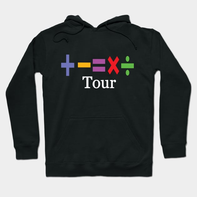 Concert Mathematics Music Tour Hoodie by l designs